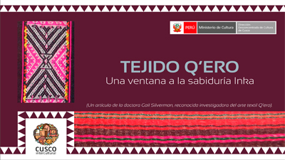 TEJIRO Q'ERO UNA VENTANA A LA SABIDURÍA INKA