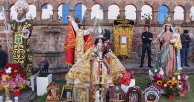 VENERADAS IMÁGENES DE SANTA BÁRBARA Y SAN ANTONIO ABAD QUEDARON LISTAS PARA LA FESTIVIDAD DE CORPUS CHRISTI