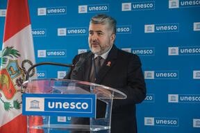 MINISTRO DE CULTURA PARTICIPA EN LA 47.ª SESIÓN DEL COMITÉ DEL PATRIMONIO MUNDIAL DE LA UNESCO PARA FORTALECER LA PROTECCIÓN DEL PATRIMONIO PERUANO