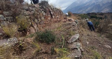 DIRECCIÓN DESCONCENTRADA DE CULTURA DE CUSCO REALIZÓ JORNADA DE LIMPIEZA EN EL SITIO ARQUEOLÓGICO DE MUTUYKANCHA