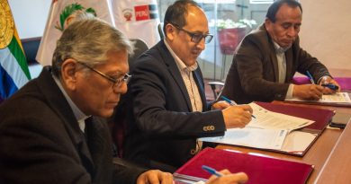 DIRECCIÓN DE CULTURA FIRMA CONVENIO TRIPARTITO PARA LA PUESTA EN VALOR DEL TEMPLO DE SANTA LUCÍA EN POMACANCHI DIRECCIÓN DE CULTURA FIRMA CONVENIO TRIPARTITO PARA LA PUESTA EN VALOR DEL TEMPLO DE SANTA LUCÍA EN POMACANCHI