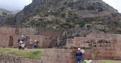 CULTURA CUSCO INICIA TRABAJOS PARA CONSERVAR EL SECTOR INTIWATANA DEL PARQUE ARQUEOLÓGICO DE PISAQ