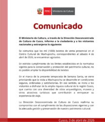 Comunicado