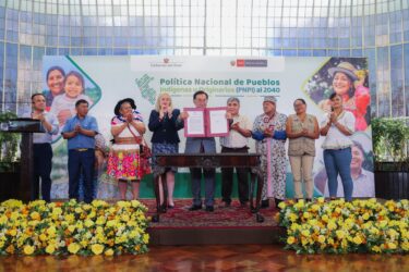 ¡Histórico! Gobierno peruano aprueba la primera Política Nacional de Pueblos Indígenas u Originarios al 2040