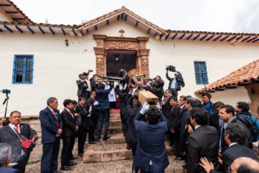 Señor de los Temblores ya está en manos de  especialistas restauradores