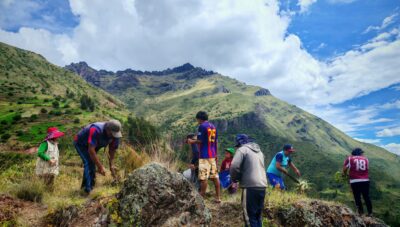 Comunidad Campesina de Parpacalle recupera el Sitio Arqueológico Llaqtaraq’ay con apoyo de la Dirección de Cultura de Cusco