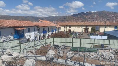 Cultura Cusco supervisa técnicamente las obras en San Blas para garantizar la protección del patrimonio cultural