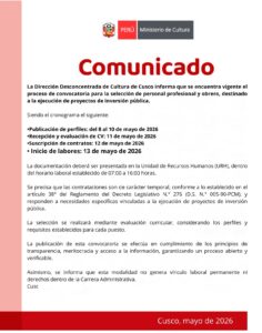 TERCERA CONVOCATORIA PARA LA SELECCIÓN DE PERSONAL PROFESIONAL Y OBRERO