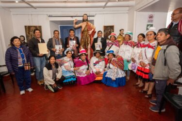 CULTURA CUSCO DEVUELVE A COYA LA IMAGEN RESTAURADA DE SU PATRÓN SAN JUAN BAUTISTA