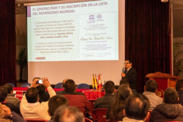CON ÉXITO SE REALIZÓ SIMPOSIO INTERNACIONAL POR LOS 12 AÑOS DEL QHAPAQ ÑAN COMO PATRIMONIO MUNDIAL   