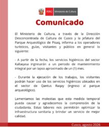 COMUNICADO
