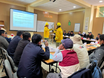 CULTURA CUSCO FORTALECE CAPACIDAD DE RESPUESTA ANTE INCENDIOS FORESTALES Y DIVERSAS EMERGENCIAS ANTE FENOMENOS NATURALES